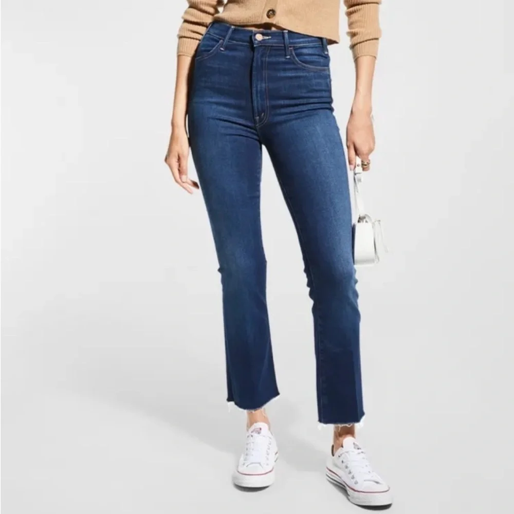 MOTHER The Hustler Ankle Fray Size 30